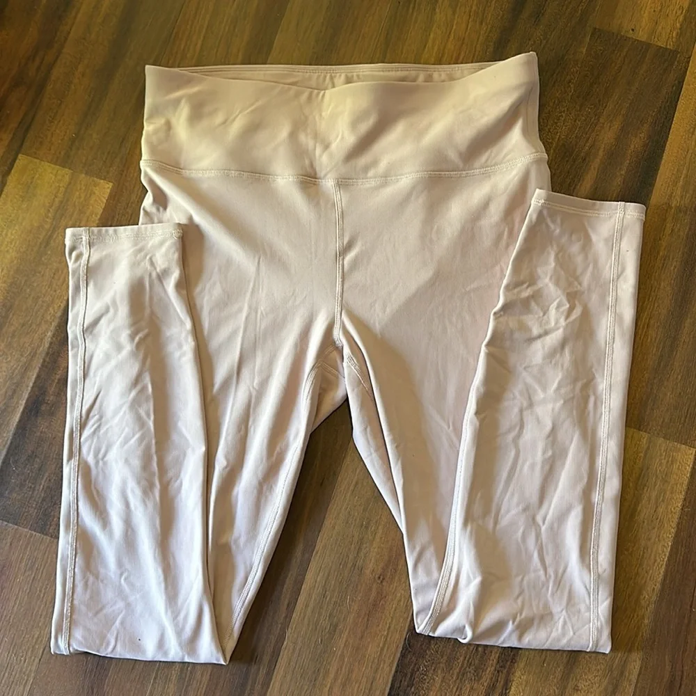 Fabletics Active Light Mauve Pink Compression Full Length Leggings Size XL - Picture 5 of 13